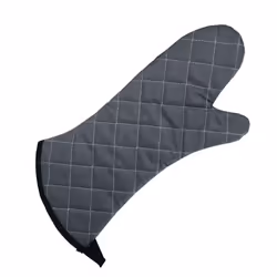 Vogue Flame Retardant Charcoal Oven Mitt 17" - [CL582]
