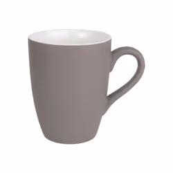 Olympia Matt Pastel Mug Grey 340ml (Pack of 6)