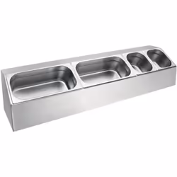 Vogue Stainless Steel Gastronorm Pan Rack Long - [CP542]