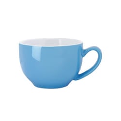 Olympia Cafe Cappuccino Cup Blue 340ml (Pack of 12)