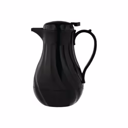 Olympia Insulated Swirl Jug Black 2Ltr