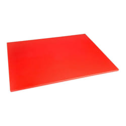 Hygiplas Low Density Red Chopping Board Large - [HC877]
