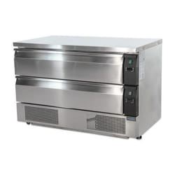 Polar Refrigeration DA997 fridge-freezer Freestanding Stainless steel