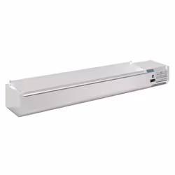 Polar Refrigeration FA857, Display case refrigerator, Countertop, Stainless steel, R600a, -2 - 8 °C, 230 V