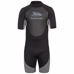 Trespass Mens Wetsuit Short Sleeved Neoprene Scuba - XXS, Black