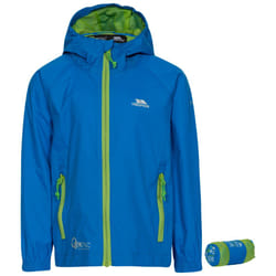 Trespass Qikpac Kids Waterproof Jacket - 5-6 Years, Cobalt