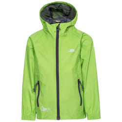 Trespass Qikpac Kids Waterproof Jacket - 2-3 Years, Leaf