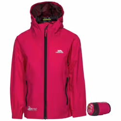 Trespass Qikpac Kids Waterproof Jacket - 5-6 Years, Sasparilla