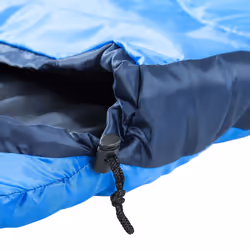 Trespass Sleeping Bag 3 Season Mummy Shape Doze - One Size, Royal Blue