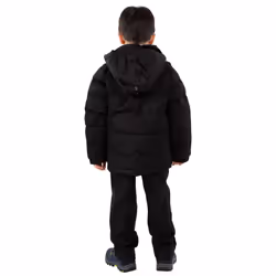Trespass Boys Padded Jacket Hooded Tuff - 2-3 Years, Black