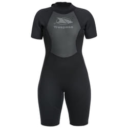 Trespass Womens Wetsuit 3mm Short Length Scubadive - 12, Black