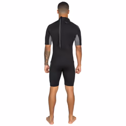 Trespass Mens Wetsuit Short Sleeved Neoprene Scuba - S, Black