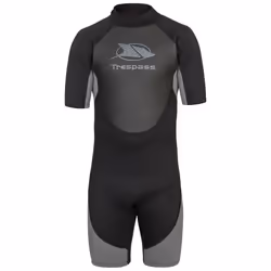 Trespass Mens Wetsuit Short Sleeved Neoprene Scuba - M, Black