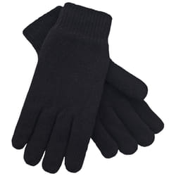 Trespass Mens Gloves Winter Knitted Bargo - S/M, Black