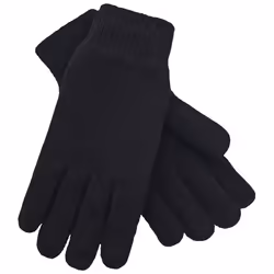 Trespass Mens Gloves Winter Knitted Bargo - L/XL, Black
