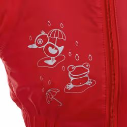 Trespass Babies Rainsuit Waterproof Dripdrop - 12/18, Signal Red