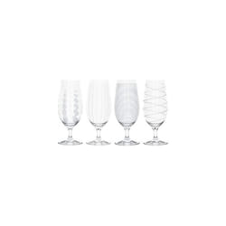 Mikasa Cheers Pack Of 4 Stemmed Pilsner Glasses