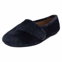 ) Ladies K's By Clarks Slippers Wave Stir - D Fit - UK 3, Navy (Blue