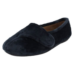 ) Ladies K's By Clarks Slippers Wave Stir - D Fit - UK 3, Navy (Blue