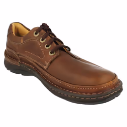 Ladies Clarks Ballerina Flats Neenah Garden - E Fit - Brown, UK 7.5