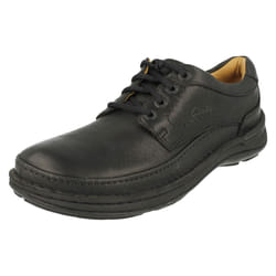 Ladies Clarks Ballerina Flats Neenah Garden - E Fit - Black, UK 8