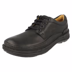 Ladies Clarks Ballerina Flats Neenah Garden - E Fit - Black, UK 8.5