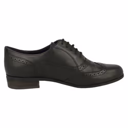 Ladies Clarks Brogues Hamble Oak - D Fit - UK 3, Black