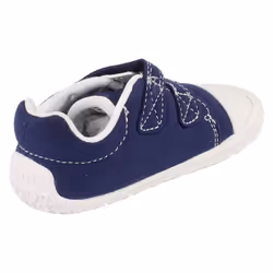 Boys Clarks Canvas Doodles Little Chap - Navy Canvas - UK Size 2G - EU Size 17.5 - US Size 2.5W