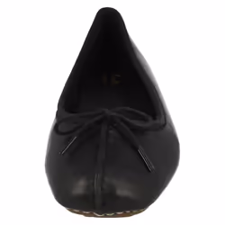 Ladies Clarks Comfort Everyday Flats Freckle Ice - D Fit - UK 3.5, Black - Additional view 5