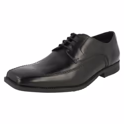 Mens Clarks Formal Lace Up Shoes Baker Lace - G Fit - UK 8.5, Black
