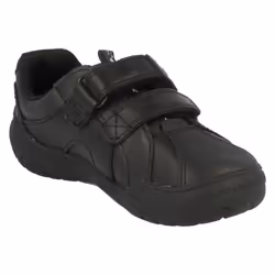 Boys Clarks School Shoes Stomp Roar - Black Leather - UK Size 7E - EU Size 24 - US Size 7.5N