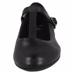 Girls Clarks T-Bar School Shoes Erica Lola - G Fit - UK 13 Child, Black