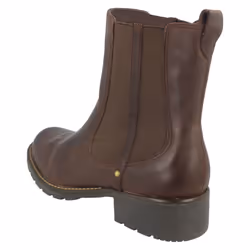 ) Ladies Clarks Chelsea Pull On Boots Orinoco Club - D Fit - UK 3, Burgundy (Red