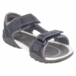 Boys Clarks Sandals Mirlo Deck - Navy Leather - UK Size 10G - EU Size 27.5 - US Size 10.5W