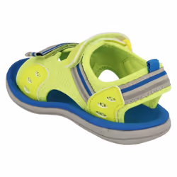 Boys Clarks Casual Sandals Piranha Boy - F Fit - UK 4 Infant, Yellow