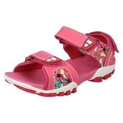 Girls Clarks Water-Friendly Sandals Zalmo Word - F Fit - UK 11 Child, Pink
