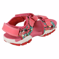 Girls Clarks Water-Friendly Sandals Zalmo Word - F Fit - UK 11 Child, Pink