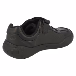 Boys Clarks School Shoes Stomp Rex - H Fit - UK 7 Infant, Black