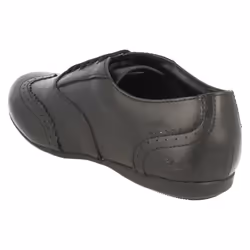 Girls Clarks Formal School Shoes Dance Honey - G Fit - UK 13.5 Child, Black