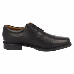 Mens Clarks Lace Up Shoes Driggs Cap - G Fit - UK 8.5, Black