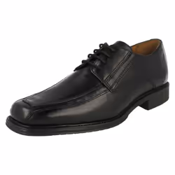 Mens Clarks Lace Up Shoes Driggs Walk - G Fit - UK 8.5, Black
