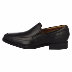 Mens Clarks Formal Slip On Shoes Tilden Free - G Fit - UK 7, Black