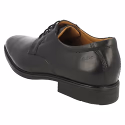 Mens Clarks Formal Shoes Tilden Plain - G Fit - UK 9.5, Black