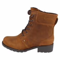 Ladies Clarks Ankle Boots Orinoco Spice - D Fit - UK 3, Brown