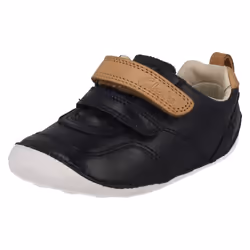 Infant Boys Clarks First Cruisers Tiny Aspire - G Fit - UK 3 Infant, Navy
