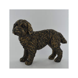 Bronze Effect Large Cockapoo Figurine