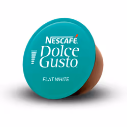 Dolce Gusto Flat White Coffee Pods total of 48 Coffee Capsules Creamy Coffee Flavour (3 Packs)