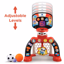 VTech 3-in-1 Sports Centre, Red/Black, 660 x 580 x 440 millimeters