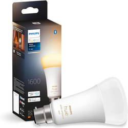 Philips Hue New White Ambiance Smart Light Bulb 100W - 1600 Lumen [E27 Edison Screw] with Bluetooth. Works with Alexa, Google Assistant and Apple