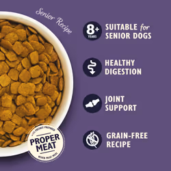 Lily?s Kitchen Made with natural Ingredients Senior Dry Dog Food Turkey & Trout Complete Nutrition 2.5kg Bag